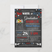 Uitnodiging tot Afstuderen van de Politieacademie (Voorkant)