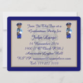 Uitnodiging tot Afstuderen van de Politieacademie  (Achterkant)