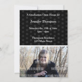 Uitnodiging tot Afstuderen van het Open House (Achterkant)