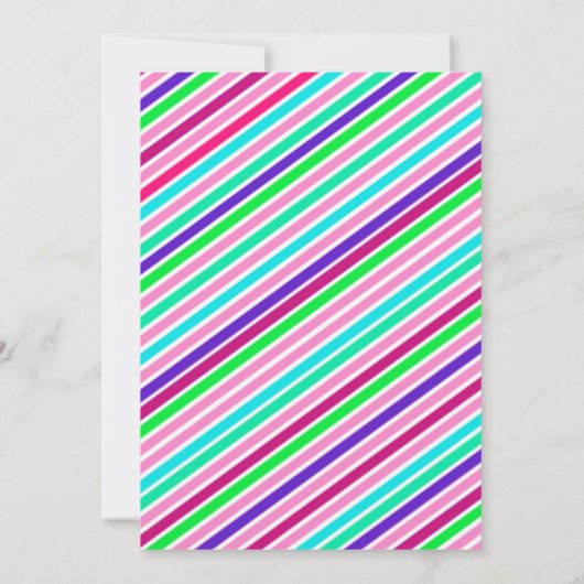 Uitnodiging tot Afstuderen van kinderen (Achterkant)