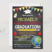 Uitnodiging tot Afstuderen van kinderen (Voorkant)