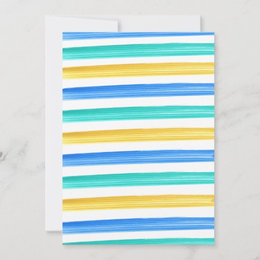 Uitnodiging tot Afstuderen van Kindergarten (Achterkant)