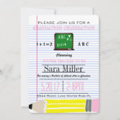 Uitnodiging tot Afstuderen van leerkrachten in Cha (Voorkant)