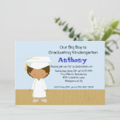 Uitnodiging tot Afstuderen van onze Big Boy (Staand voorkant)