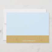 Uitnodiging tot Afstuderen van onze Big Boy (Achterkant)