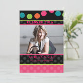 Uitnodiging tot Afstuderen van papierpartijverlich (Staand voorkant)