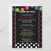 Uitnodiging tot Afstuderen van papierpartijverlich (Achterkant)