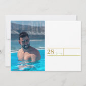 Uitnodiging tot Afstuderen van poolpartij (Achterkant)