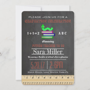 Uitnodiging tot Afstuderen van Ruler en Apple Teac