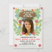 Uitnodiging tot Afstuderen van Tropical luau Hawii (Voorkant)