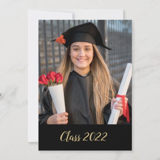 Uitnodiging tot Afstuderen van verpleegschool (Achterkant)