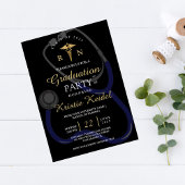 Uitnodiging tot Afstuderen van verpleegschool