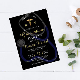 Uitnodiging tot Afstuderen van verpleegschool