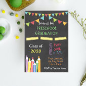 Uitnodiging tot Afstuderen voor de voorschoolse sc