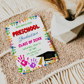 Uitnodiging tot Afstuderen voor de voorschoolse sc