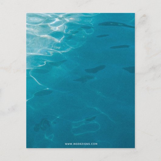 Uitnodiging tot Afstuderen voor de zomerpool (Achterkant)