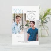 Uitnodiging tot Afstuderen voor hedendaagse Petten (Staand voorkant)