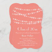 Uitnodiging tot Afstuderen voor koraalpartijverlic (Voorkant / Achterkant)