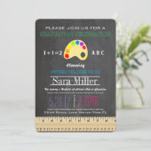 Uitnodiging tot Afstuderen voor leerkrachten in de (Staand voorkant)