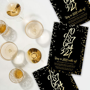 Uitnodiging tot aftellen van de Folie in Confetti