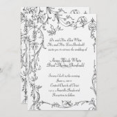 Uitnodiging tot Antiek uitzending van weddenschapp (Voorkant / Achterkant)