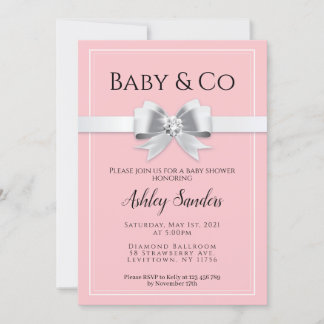 Uitnodiging tot baby & Co-Baby shower