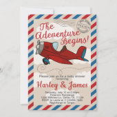 Uitnodiging tot  Baby shower (Voorkant)