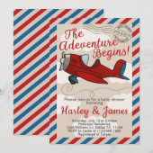 Uitnodiging tot  Baby shower (Voorkant / Achterkant)