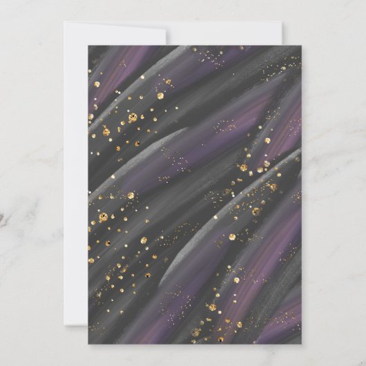 Uitnodiging tot Baby shower (Achterkant)