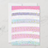 Uitnodiging tot Baby shower (Achterkant)