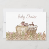 uitnodiging tot Baby shower (Voorkant)
