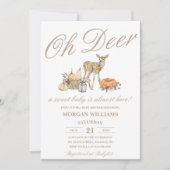 Uitnodiging tot Baby shower (Voorkant)