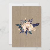 Uitnodiging tot Baby shower - Antlers uitnodigen j (Achterkant)