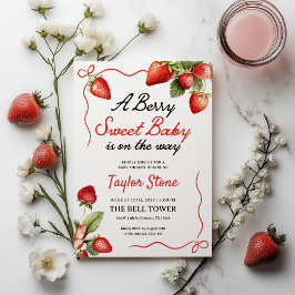 uitnodiging tot baby shower | Berry Sweet Invitati
