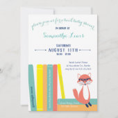 Uitnodiging tot Baby shower Boek (Voorkant)