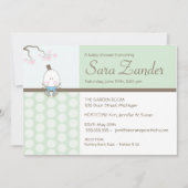 Uitnodiging tot baby shower - Humpty Dumpty (Voorkant)