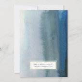 UITNODIGING TOT BABY SHOWER | Modern Floral Storyb (Achterkant)