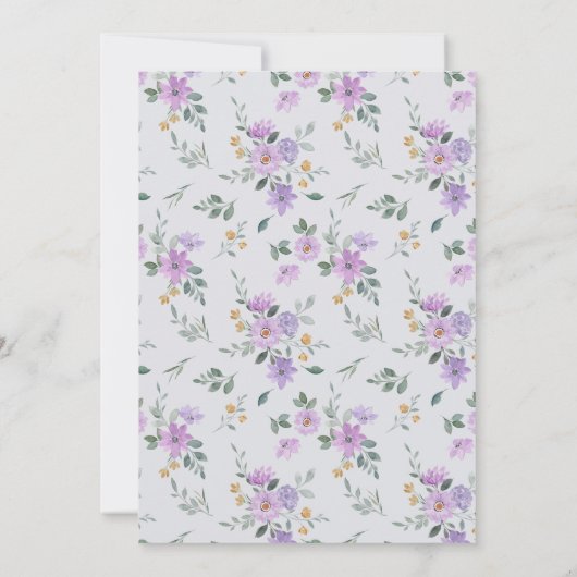 uitnodiging tot baby shower | uitnodiging (Achterkant)