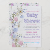 uitnodiging tot baby shower | uitnodiging (Voorkant / Achterkant)