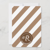 Uitnodiging tot Baby shower van Beer (Achterkant)