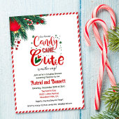 Uitnodiging tot Baby shower van Candy Cane Cutie H