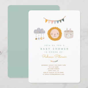 Uitnodiging tot Baby shower van Cute Baby Toys