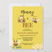 Uitnodiging tot Baby shower van Cute Bee (Voorkant)