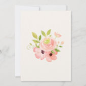 Uitnodiging tot Baby shower van Cute Woodland Anim (Achterkant)