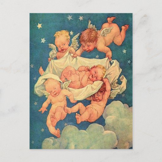 uitnodiging tot BABY SHOWER van de begroting (Voorkant)