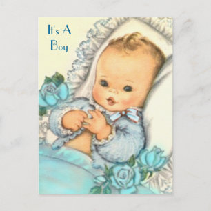 uitnodiging tot BABY SHOWER van de begroting Briefkaart