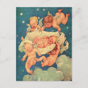 uitnodiging tot BABY SHOWER van de begroting Briefkaart