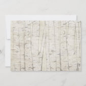 Uitnodiging tot Baby shower van Deer Girl (Achterkant)