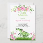 Uitnodiging tot Baby shower van Green Pea (Voorkant)