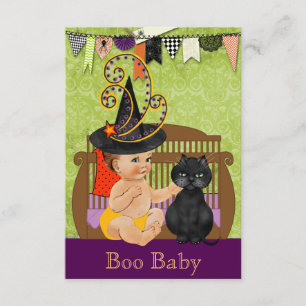 Uitnodiging tot Baby shower van Halloween